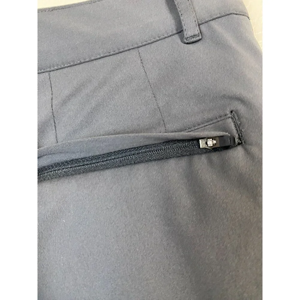 Twillory Mens Tailored Fit Performance Pants 30x32‎ Gray Stretch Golf Neutral